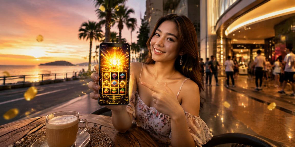 Suasana permainan kasino dalam talian di Kota Kinabalu termasuk baccarat